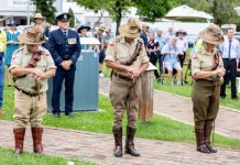 We remember, despite the rain