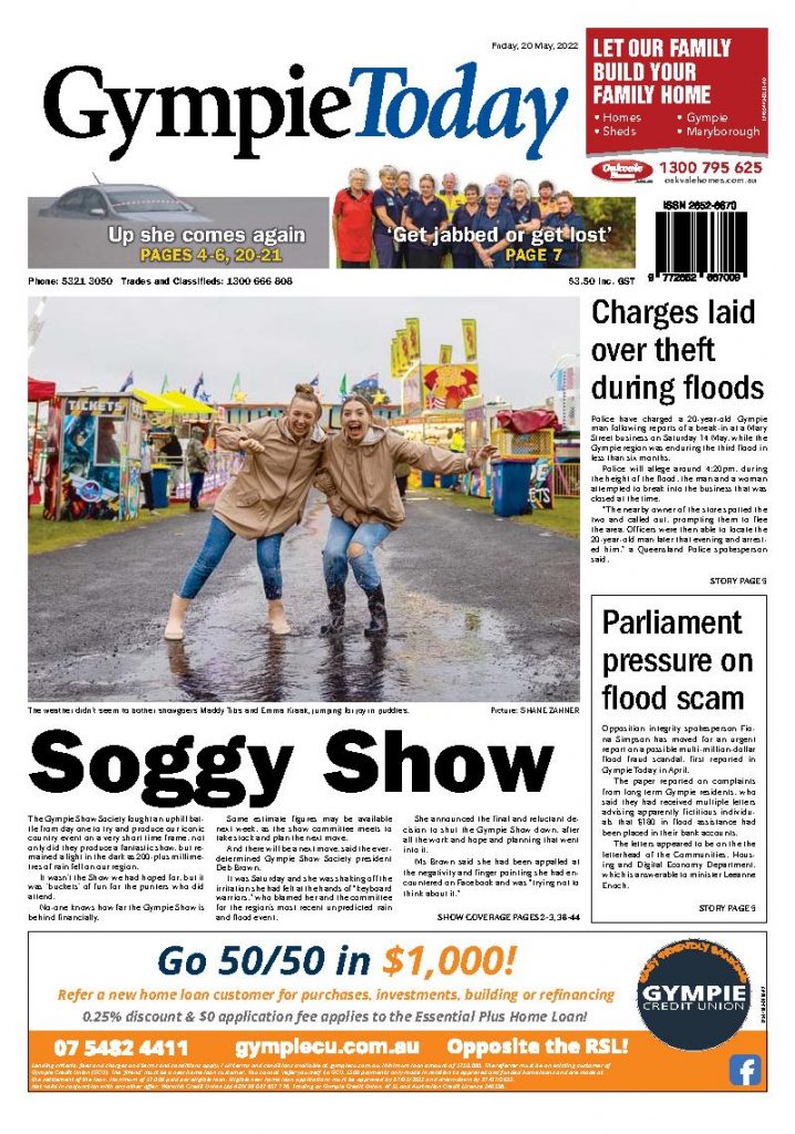 Gympie Today 20th May 2022 Gympie Today