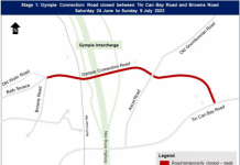 Road closures necessary for Bypass