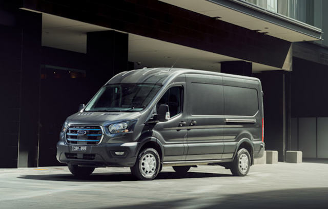 Ford Launches E-Transit Van in Australia