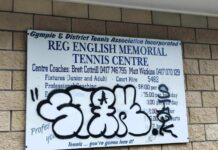 Tennis vandals caught