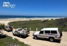 Toddler airlifted after being reversed over