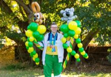 Georgia’s triple bronze