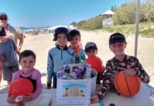 Sandcastle glory at Rainbow