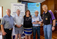 Op shop fun steals show at morning tea