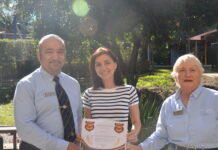 Monkland school returns the favour