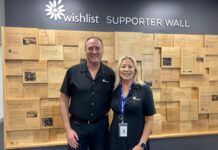 Baton being passed at Wishlist