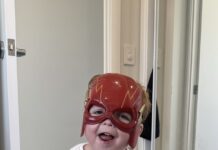 Overflowing heart, full of joy