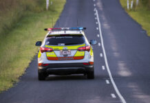 Driver entrapped after crash at Curra