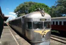 Rail motor’s colourful past