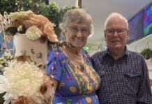 Local couple celebrates