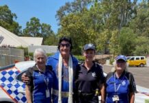 Thin Blue Line meets Blue Suede Shoes