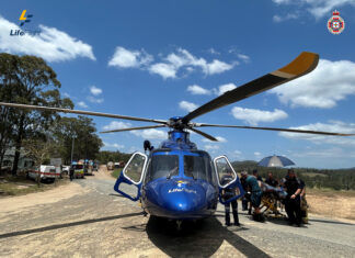 Badly injured man airlifted from near-Imbil property