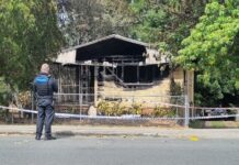 Gympie properties in flames