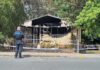 Gympie property aflame