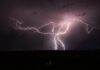 Young woman dead after being struck by lightning