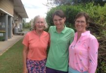 Keisha’s silver medal, and good golf all-round