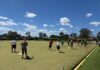 Christmas cheer for bowls club crew