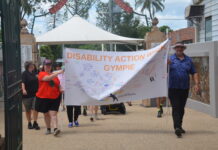 Loud and proud walk, stroll and roll