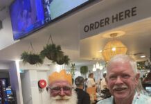 Vets commiserate and then celebrate