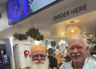 Vets commiserate and then celebrate