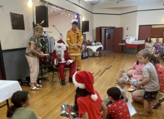 Pie Creek residents celebrate the season