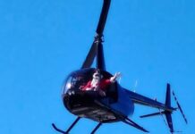 Santa comes to Rainbow