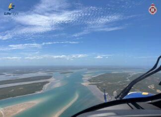 Snake bite airlift from Double Island Point