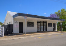 Prime location above flood area