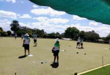 Hot day makes for hot action