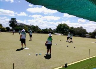 Hot day makes for hot action