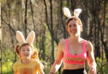 Park runners hop into Easter ‘eggs-ercise’