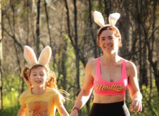 Park runners hop into Easter ‘eggs-ercise’